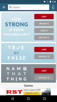 Scaricare Dictionary - Merriam-Webster Educazione per Android Screenshot 7