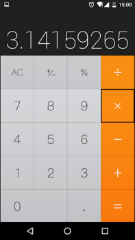 Scaricare Calculator - IOS Calculator Strumenti per Android Screenshot 2