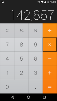 Scaricare Calculator - IOS Calculator Strumenti per Android Screenshot 4