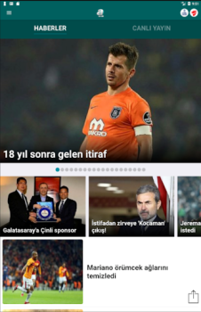 Scaricare ASPOR-Canlı yayınlar, maç özet Lo sport per Android Screenshot 7