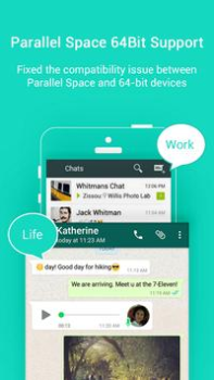 Scaricare Parallel Space - 64Bit Support Strumenti per Android Screenshot 2