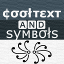 Scaricare  Cool text and symbols