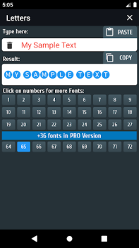 Scaricare Cool text and symbols Strumenti per Android Screenshot 3