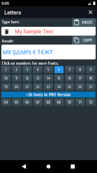 Scaricare Cool text and symbols Strumenti per Android Screenshot 4
