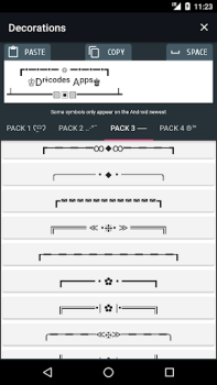 Scaricare Cool text and symbols Strumenti per Android Screenshot 5
