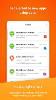 Scaricare GlassWire Data Usage Monitor Strumenti per Android Screenshot 5