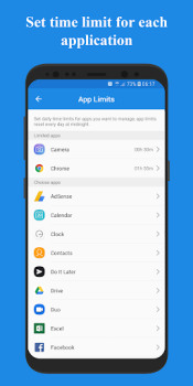 Scaricare Usage Time - App Usage Manager Strumenti per Android Screenshot 3