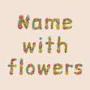 Scaricare  Name With Flowers - Name Art