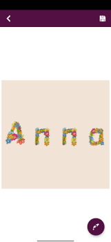 Scaricare Name With Flowers - Name Art Arte e design per Android Screenshot 3