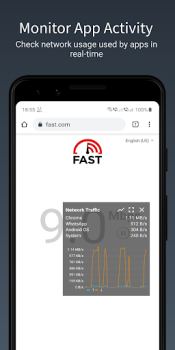 Scaricare Network Speed - Speed Meter Strumenti per Android Screenshot 3