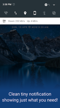Scaricare NetSpeed Indicator Strumenti per Android Screenshot 2