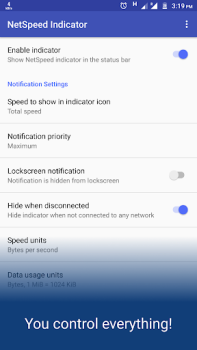 Scaricare NetSpeed Indicator Strumenti per Android Screenshot 4