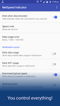 Scaricare NetSpeed Indicator Strumenti per Android Screenshot 5
