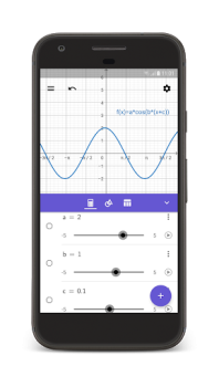 Scaricare Calcolatrice grafica GeoGebra Educazione per Android Screenshot 5