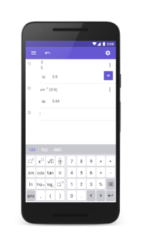 Scaricare Calc. scientifica GeoGebra Educazione per Android Screenshot 3
