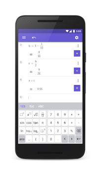 Scaricare Calc. scientifica GeoGebra Educazione per Android Screenshot 4