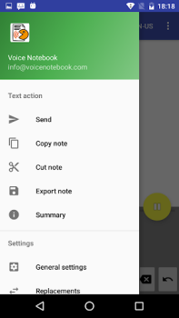 Scaricare Voice Notebook voce in testo Strumenti per Android Screenshot 2