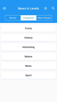 Scaricare News in Levels: Learn English Educazione per Android Screenshot 4