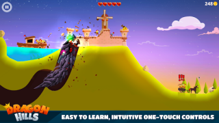 Scaricare Dragon Hills Azione per Android Screenshot 2