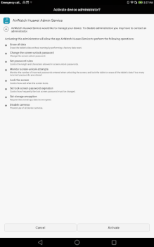 Scaricare AirWatch Service for Huawei Affari per Android Screenshot 7