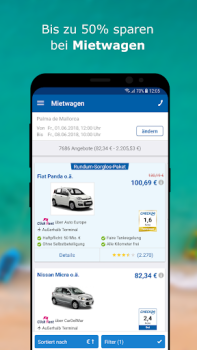 Scaricare CHECK24 Reisen Viaggi per Android Screenshot 3