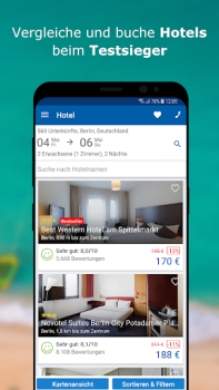 Scaricare CHECK24 Reisen Viaggi per Android Screenshot 4