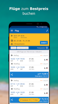 Scaricare CHECK24 Reisen Viaggi per Android Screenshot 5