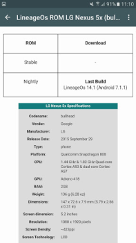 Scaricare Lineage ROMs Strumenti per Android Screenshot 3
