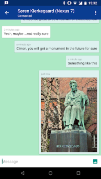 Scaricare Bluetooth Chat Comunicazione per Android Screenshot 2