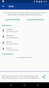 Scaricare Bluetooth Chat Comunicazione per Android Screenshot 4