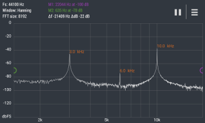 Scaricare Advanced Spectrum Analyzer PRO Musica e audio per Android Screenshot 4