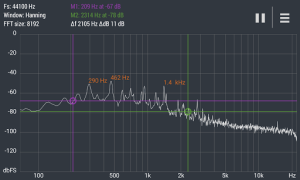 Scaricare Advanced Spectrum Analyzer PRO Musica e audio per Android Screenshot 6