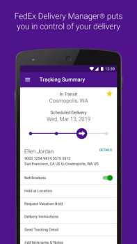 Scaricare FedEx Mobile Affari per Android Screenshot 3