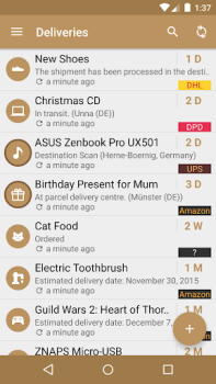 Scaricare Deliveries Package Tracker Lavoro per Android