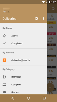 Scaricare Deliveries Package Tracker Lavoro per Android Screenshot 2