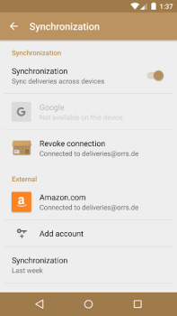 Scaricare Deliveries Package Tracker Lavoro per Android Screenshot 6