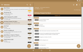 Scaricare Deliveries Package Tracker Lavoro per Android Screenshot 7