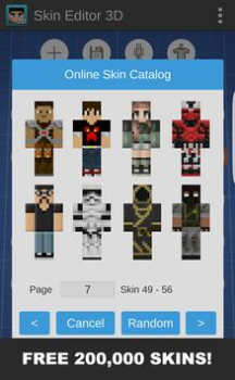 Scaricare Skin Editor 3D for Minecraft Strumenti per Android Screenshot 2