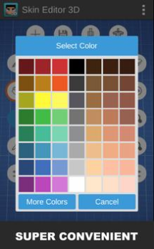 Scaricare Skin Editor 3D for Minecraft Strumenti per Android Screenshot 6