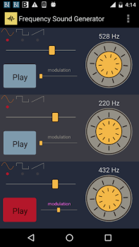 Scaricare Frequency Sound Generator Strumenti per Android Screenshot 4