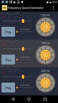 Scaricare Frequency Sound Generator Strumenti per Android Screenshot 5