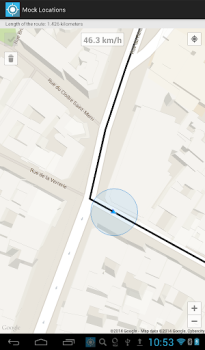 Scaricare Mock Locations (fake GPS path) Strumenti per Android Screenshot 5