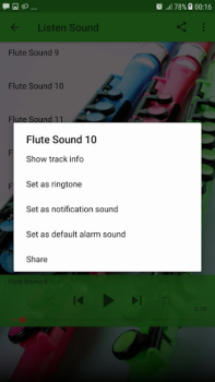 Scaricare Flute Sound Musica e audio per Android Screenshot 2