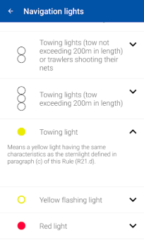 Scaricare COLREGs - Fanali e signali Educazione per Android Screenshot 5