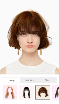 Scaricare Hairstyle Try On Color Changer Bellezza per Android Screenshot 4