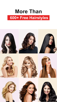 Scaricare Hairstyle Try On Color Changer Bellezza per Android Screenshot 5