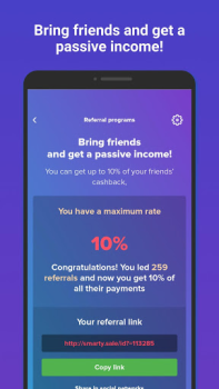 Scaricare Smarty.Sale - кэшбэк с покупок Shopping per Android Screenshot 2