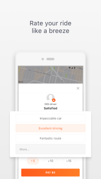 Scaricare DiDi Rider: Affordable rides Mappe e navigazione per Android Screenshot 7