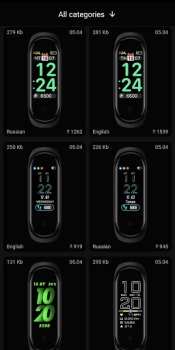 Scaricare Mi Band 4 WatchFaces Strumenti per Android Screenshot 2