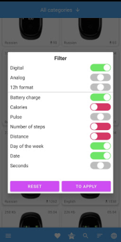 Scaricare Mi Band 4 WatchFaces Strumenti per Android Screenshot 5
